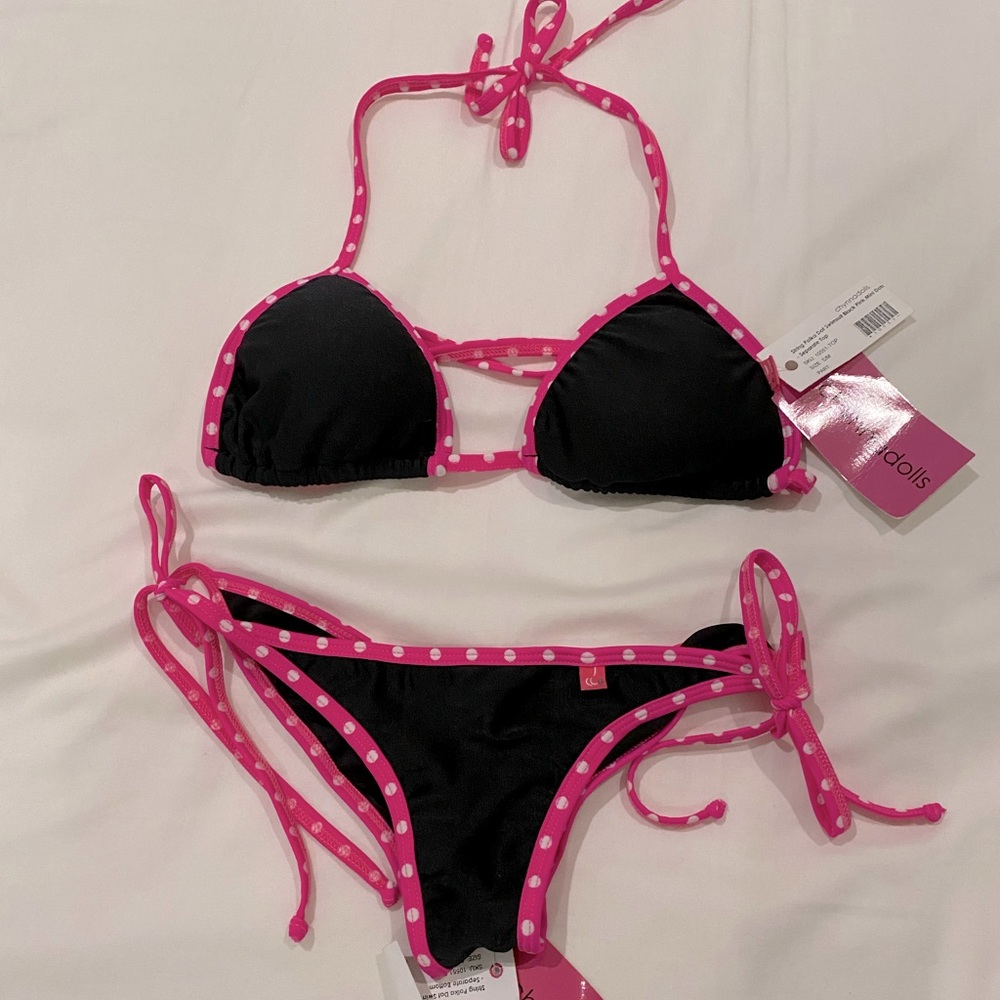 Chyna dolls bikini with scrunchie butt bottom